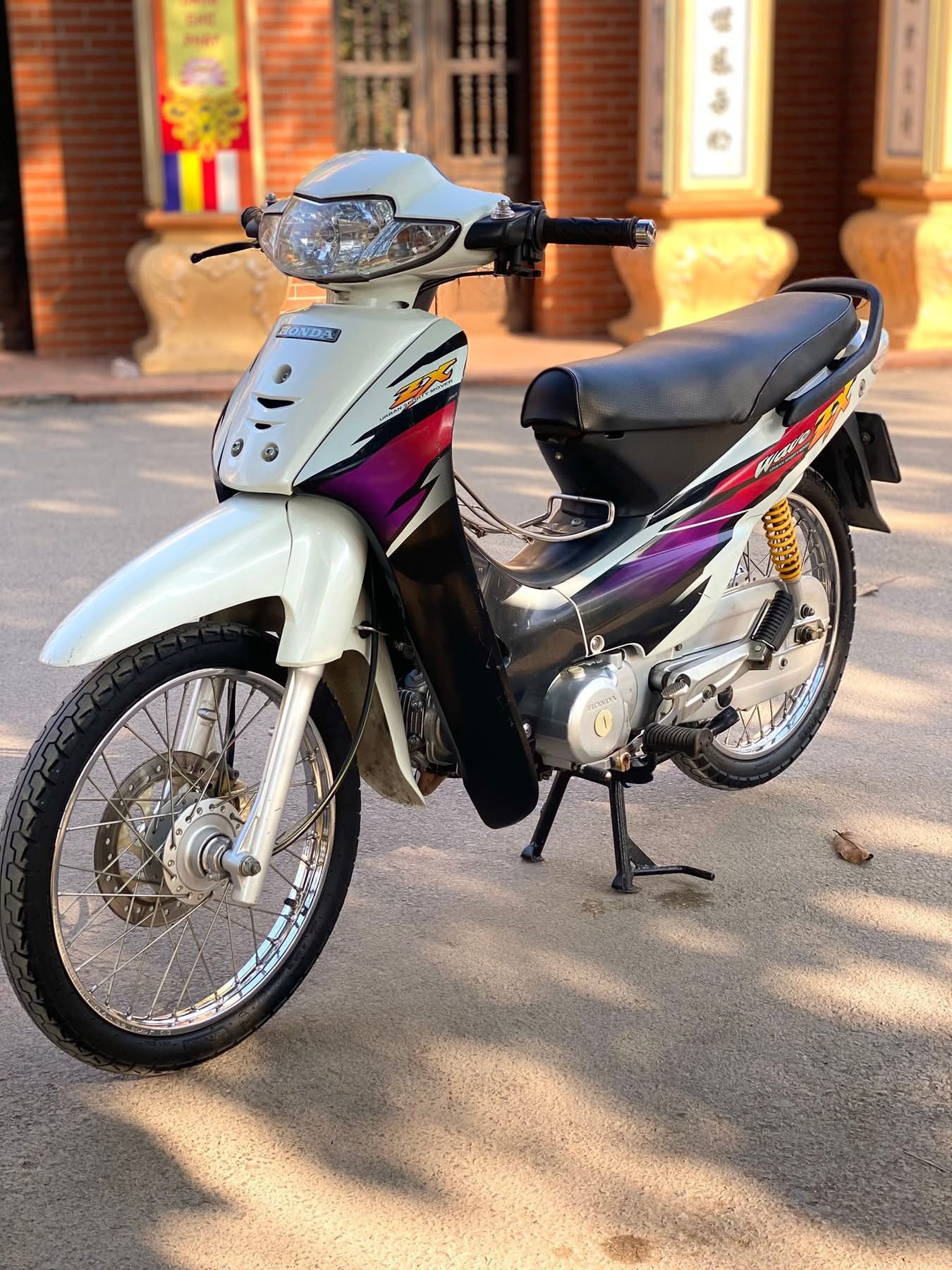 🎁🎁 Xe Máy CAO TÚ Chào Pán 🎁🎁 Wave ZX Trắng - Đen 👉 Xe đẹp