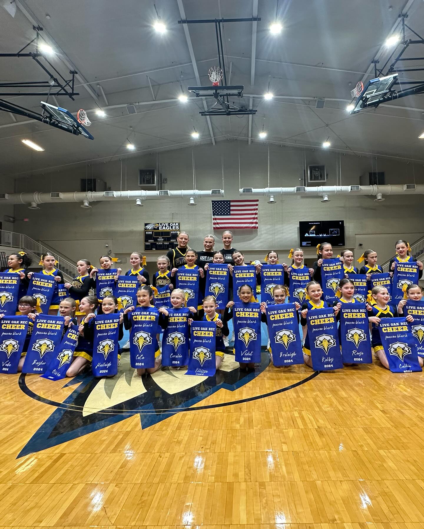 Live Oak Rec Cheerleading