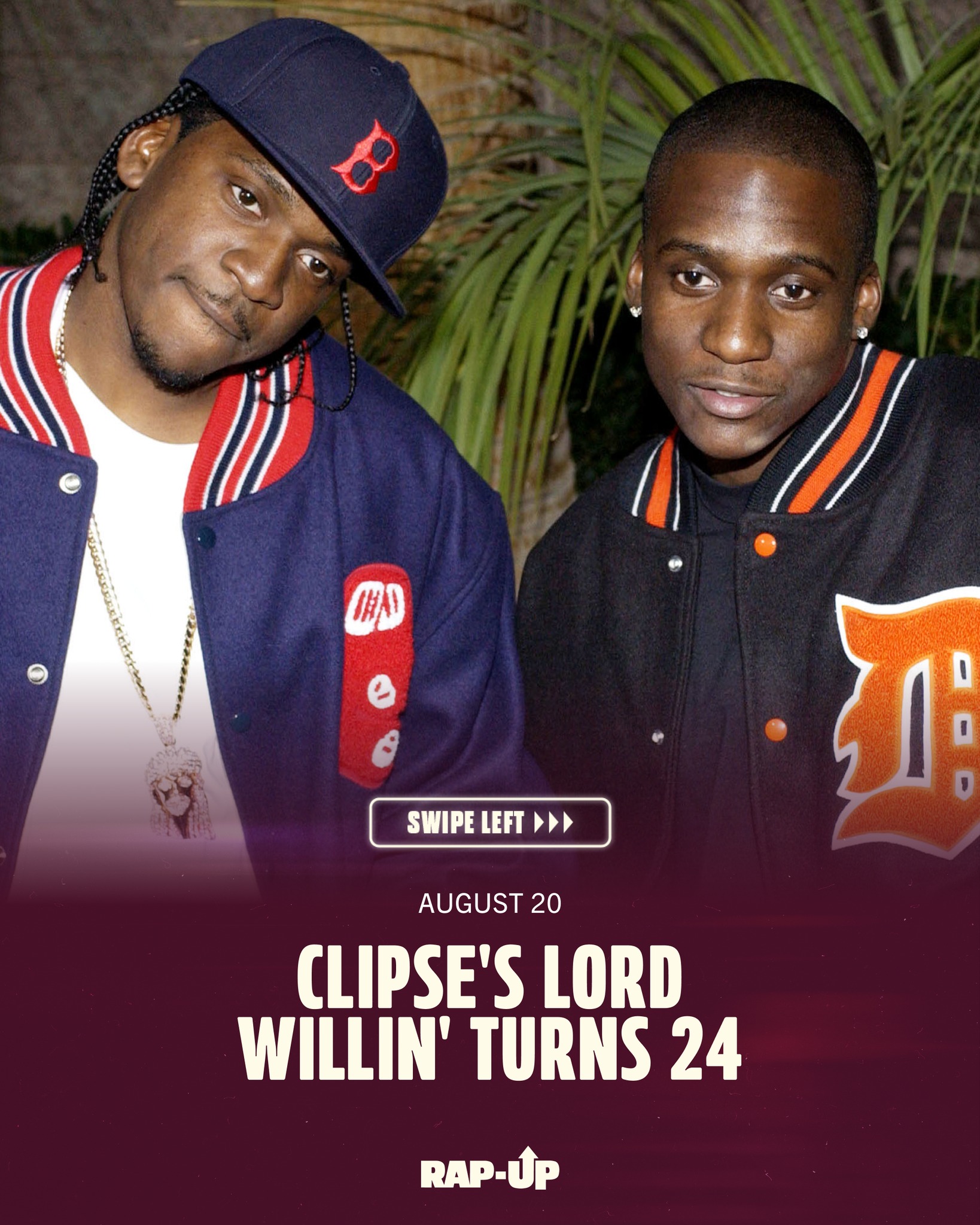 August 20, 2002 Clipse dropped Lord Willin' and Virginia rap has