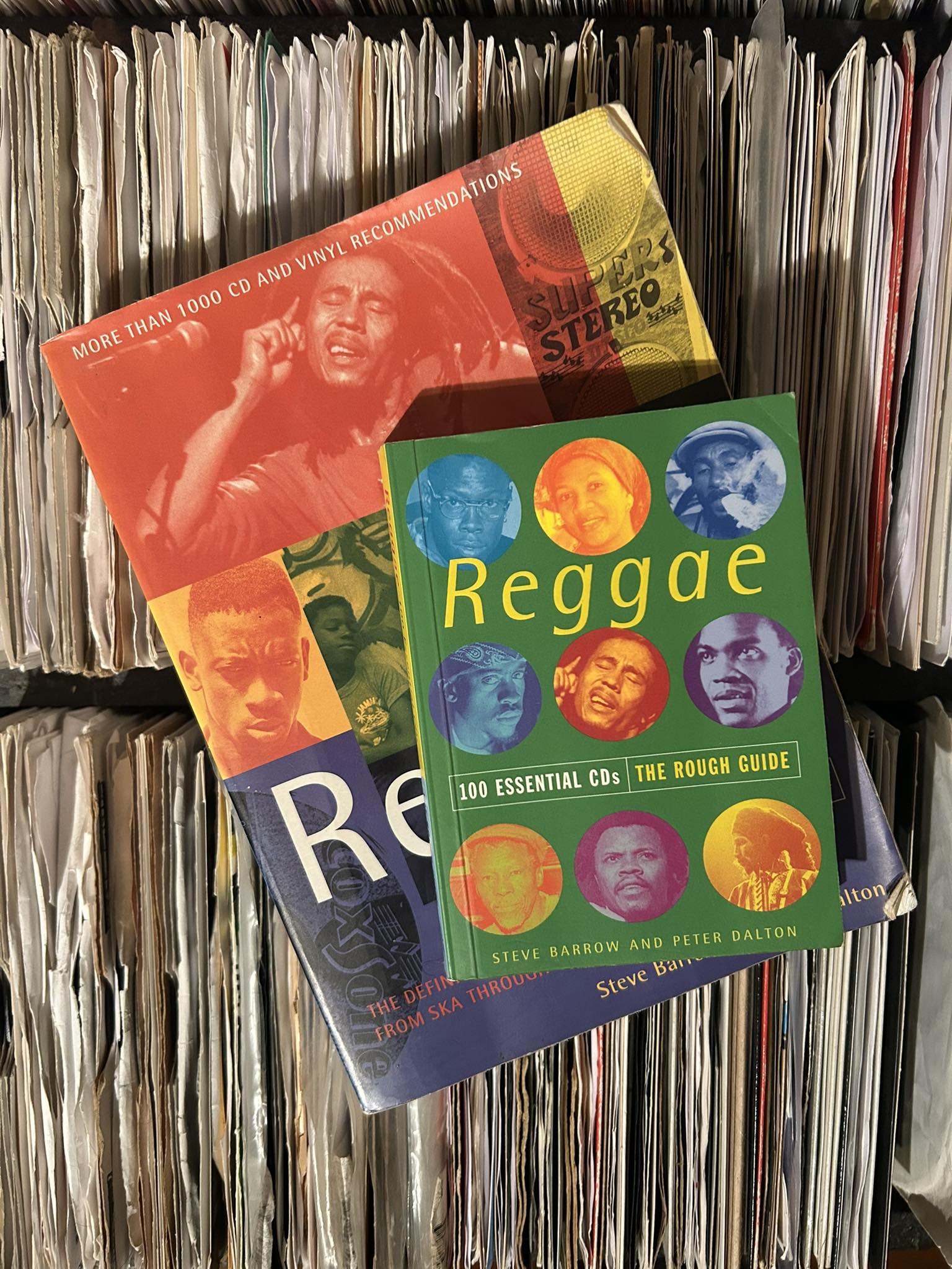 Steve Barrow's 1997 (well used) “Reggae - The Rough Guide” 🔥🇯🇲🎶