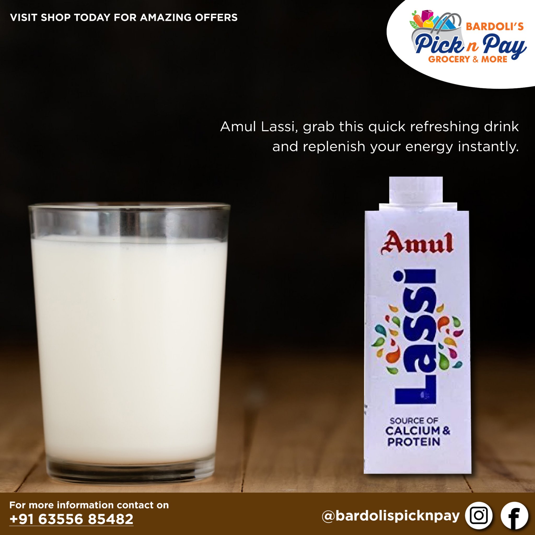 - DAIRY PRODUCTS - AMUL LASSI -... - Bardoli's PicknPay