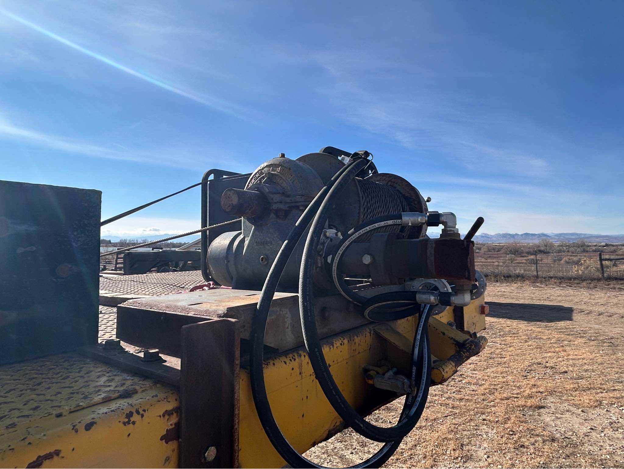 Timpte step deck/ flatbed oilfield trailer - Vehicle Trailers - Carr ...