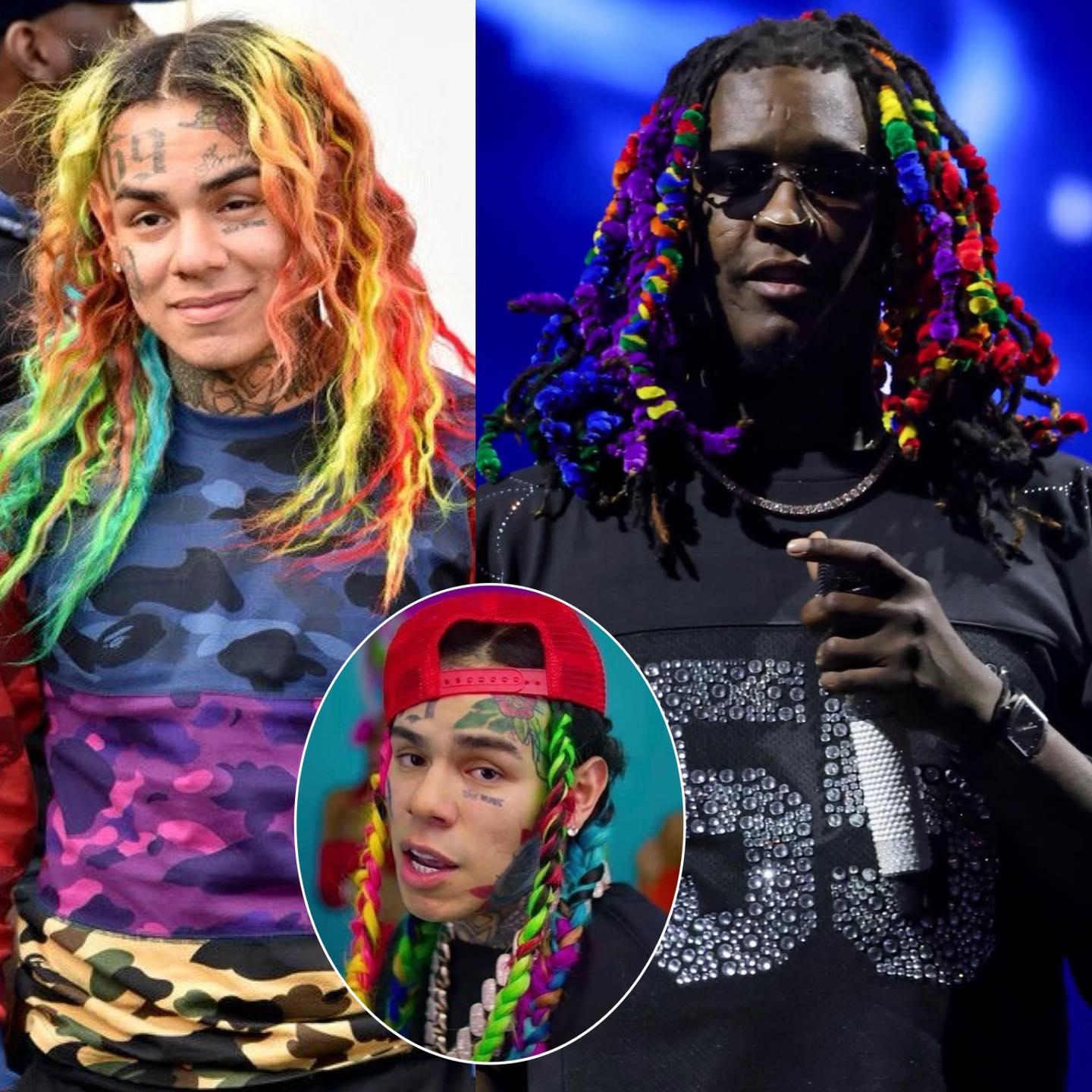 洋楽 X-Thug / Shinin Fan think Young Thug was paying homage to 6ix9ine with last nights