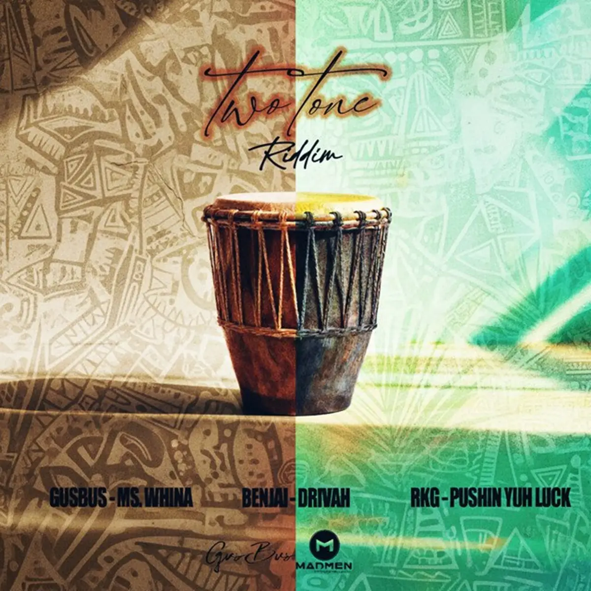 Riddims - Two Tone Riddim - GusBus Records Pree now: https ...