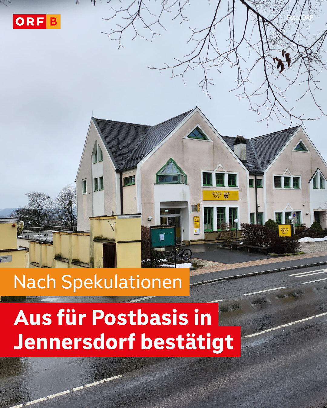 ORF - Bereits seit Monaten wird über ein Aus der Zustellbasis in ...