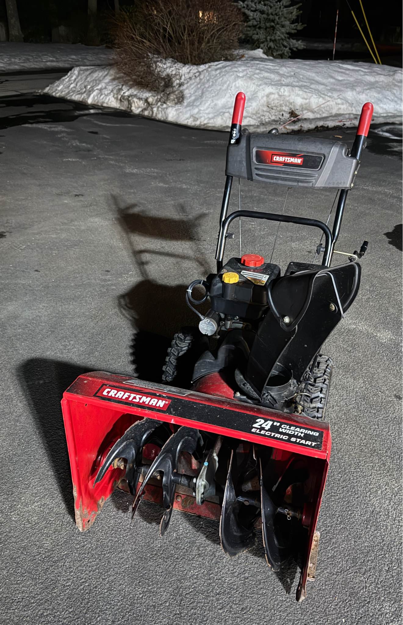 Craftsman 24 Inch Electric Start Snowblowernull