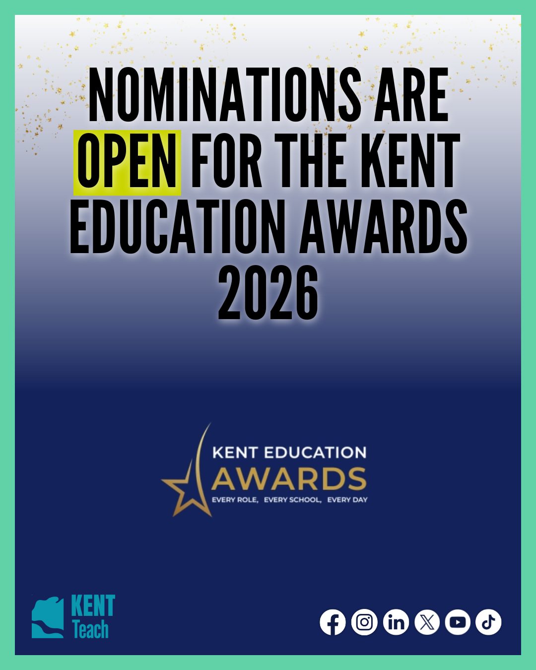 Kent-Teach - We’re proud to be sponsoring the Kent Education Awards ...