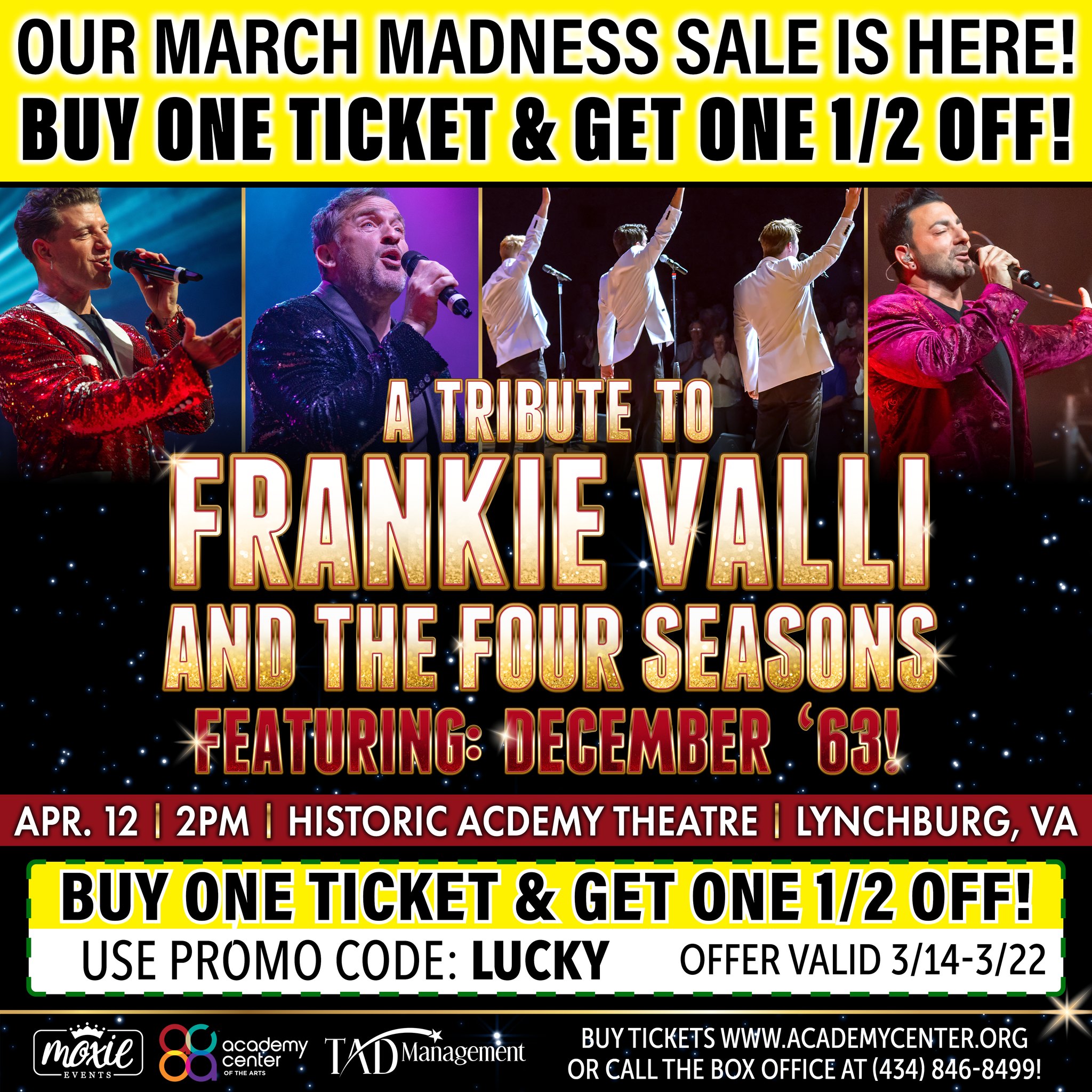 ⚡️Our MARCH MADNESS Sale is HERE!⚡️ BUY ONE TICKET & GET ONE 1 