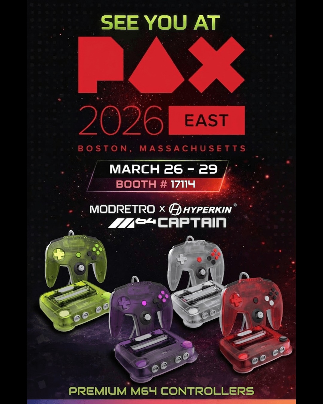 Boston, we're bringing something special to PAX East 2026. For the