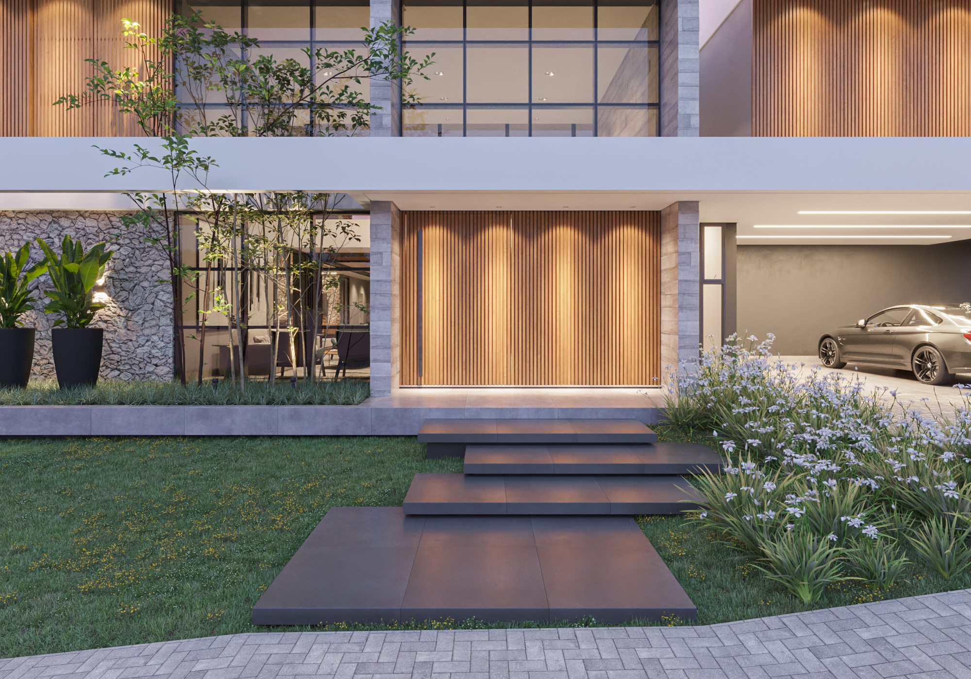 FACHADA PARA SE APAIXONAR... - Fernando Farinazzo Arquitetura