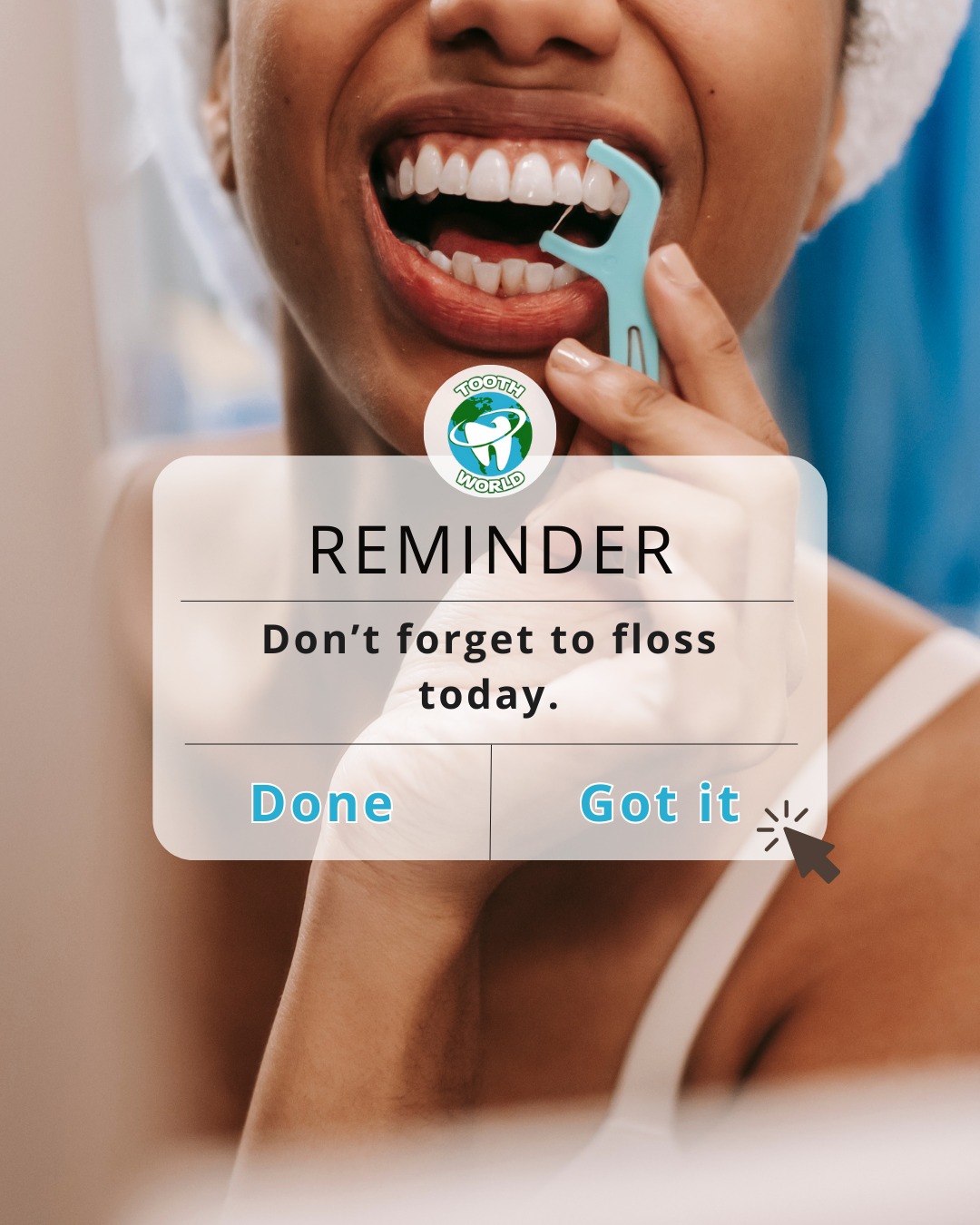 Tooth World - 🦷 Just a friendly nudge from Tooth World!... | Facebook