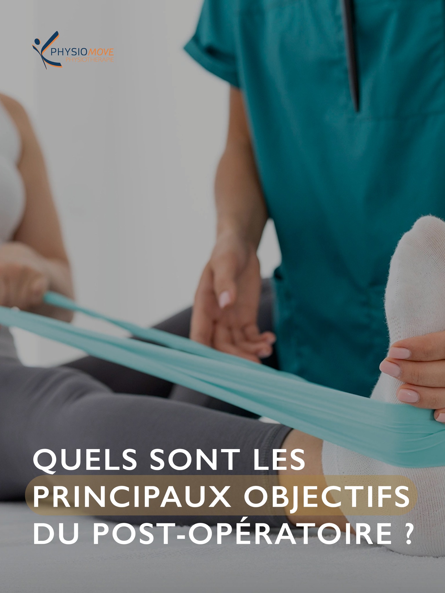 Centre - Les principaux objectifs de la période post-opératoire ...