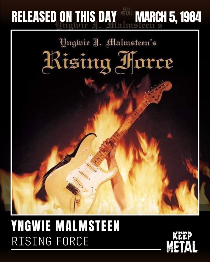 Yngwie Malmsteen's Rising Force debut album