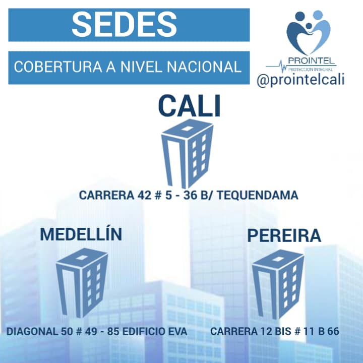 Prointel Cali - Prointel cuenta con 3 sedes y cobertura a...