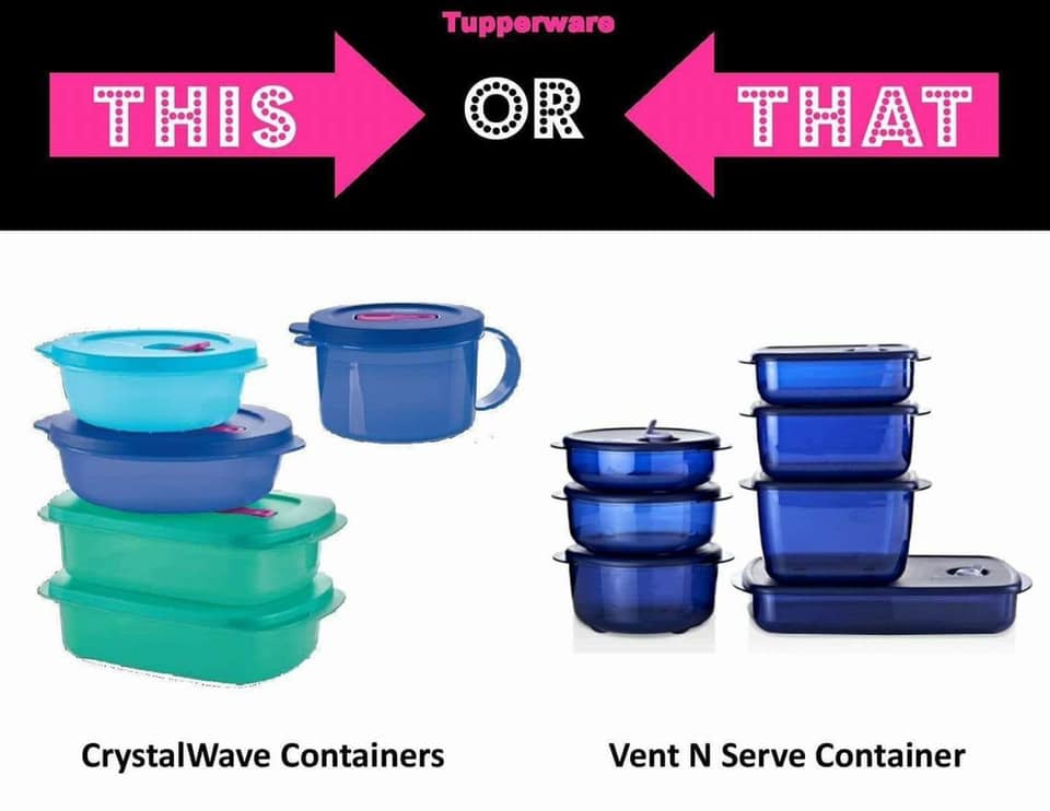 THIS OR THAT???... - Jodie's Tupperware Connection VIP Group | Facebook