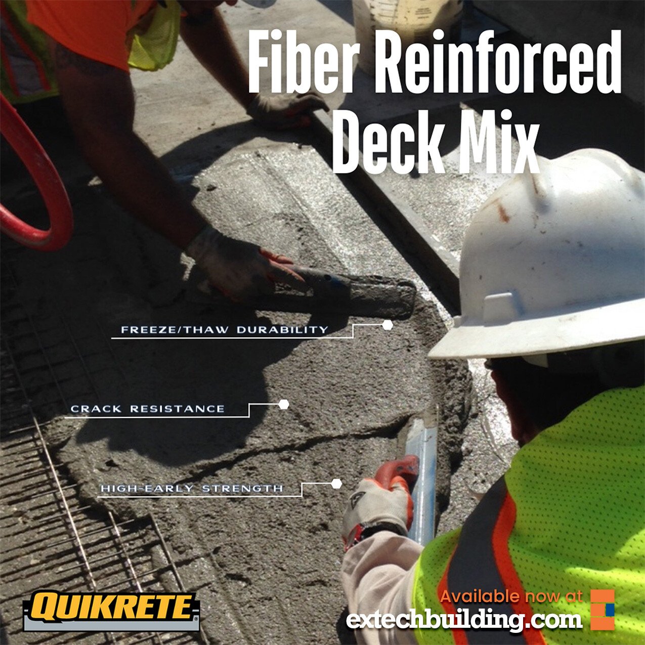 Extech - Repair concrete from 2 inches to 2 feet thick with ease! 🙌 ...