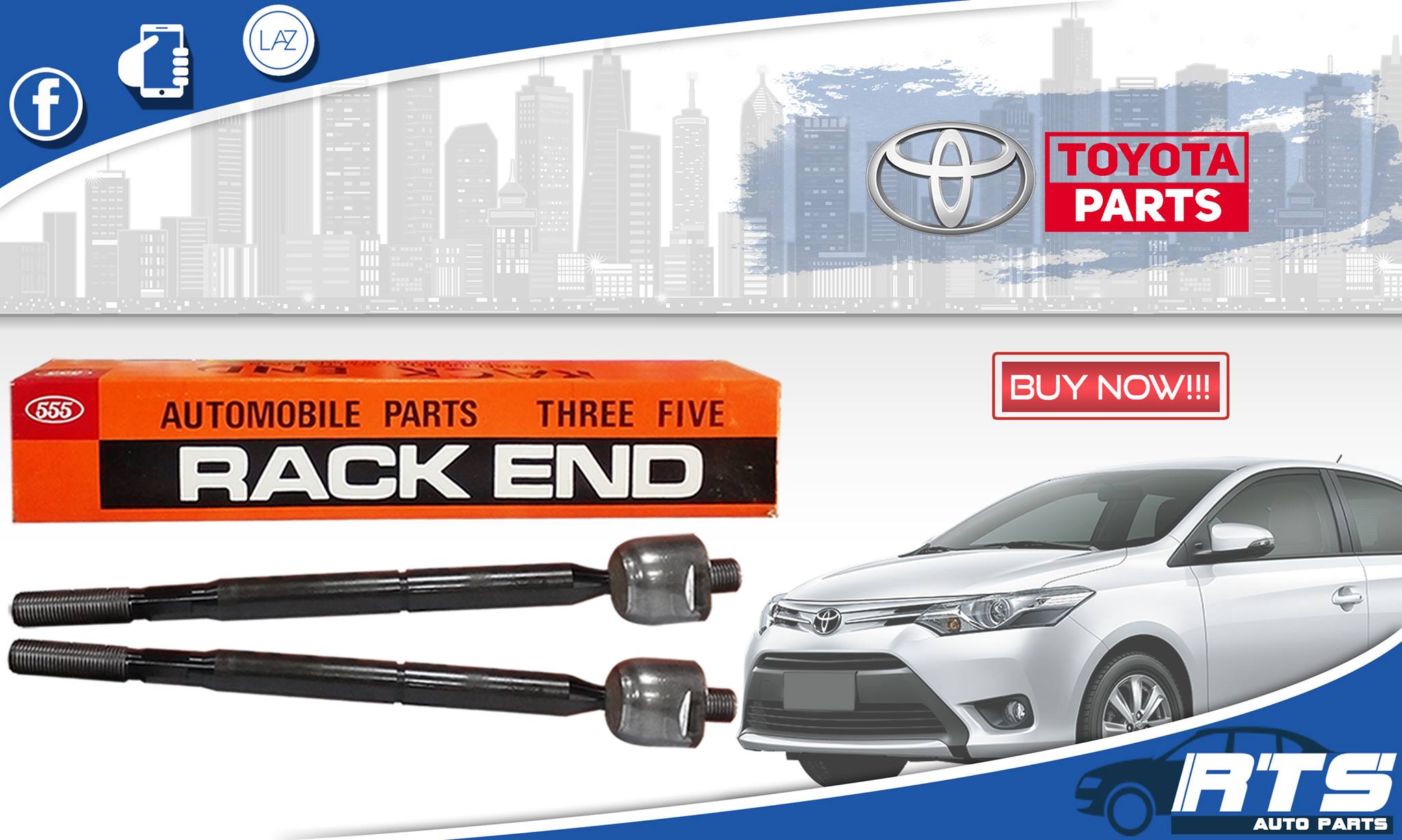🏁RACK END🏁 BRAND: 555 THREE FIVE CAR... - RTS Parts Supply | Facebook
