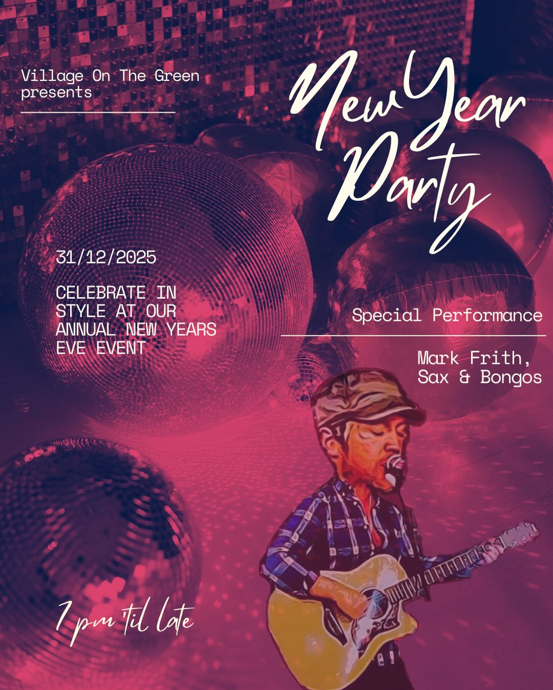 🫵🏼 Still need plans for NYE?... - The Village On The Green | Facebook