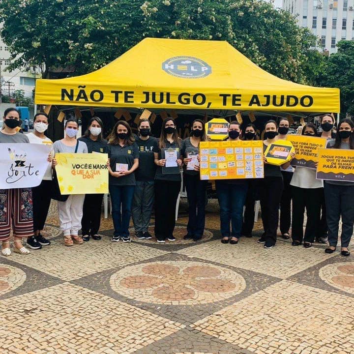 Help FJU - O projeto Help realizou o Cantinho do Desabafo...