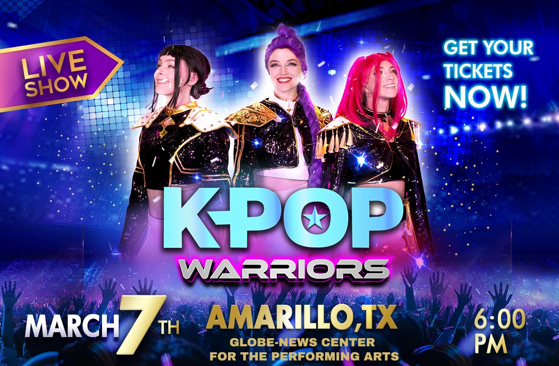 Amarillo! K-POP WARRIORS LIVE SHOW is one week away on Saturday