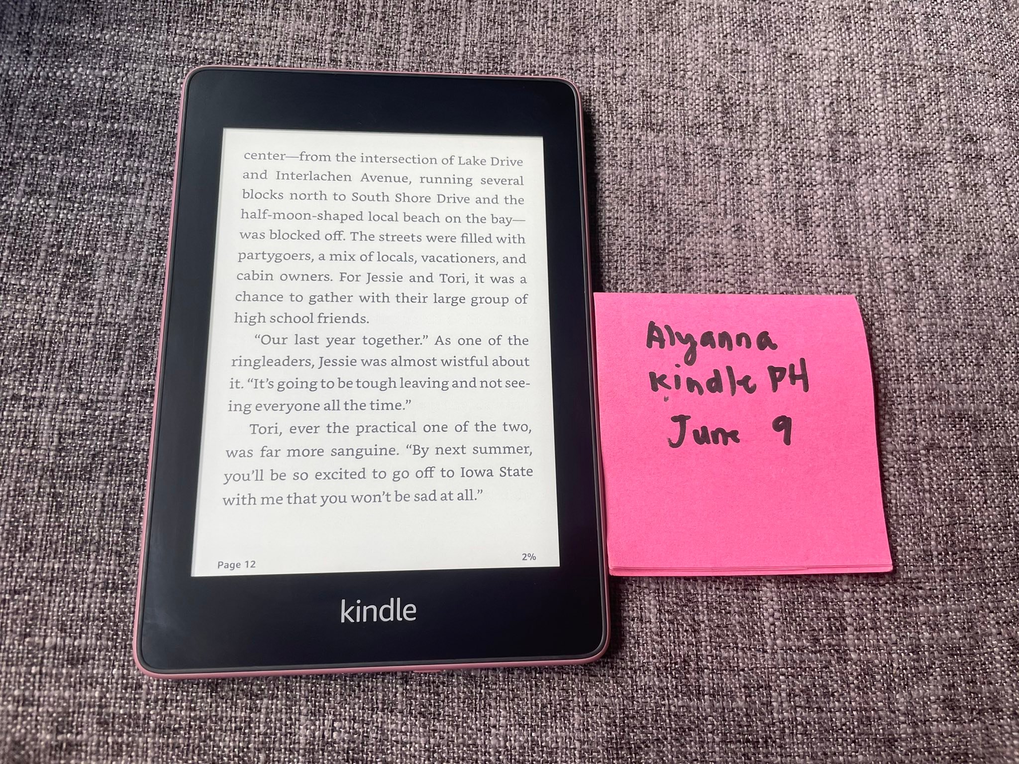 Kindle Paperwhite 第10世代 Plumピンク8GB Amazon Kindle paperwhite