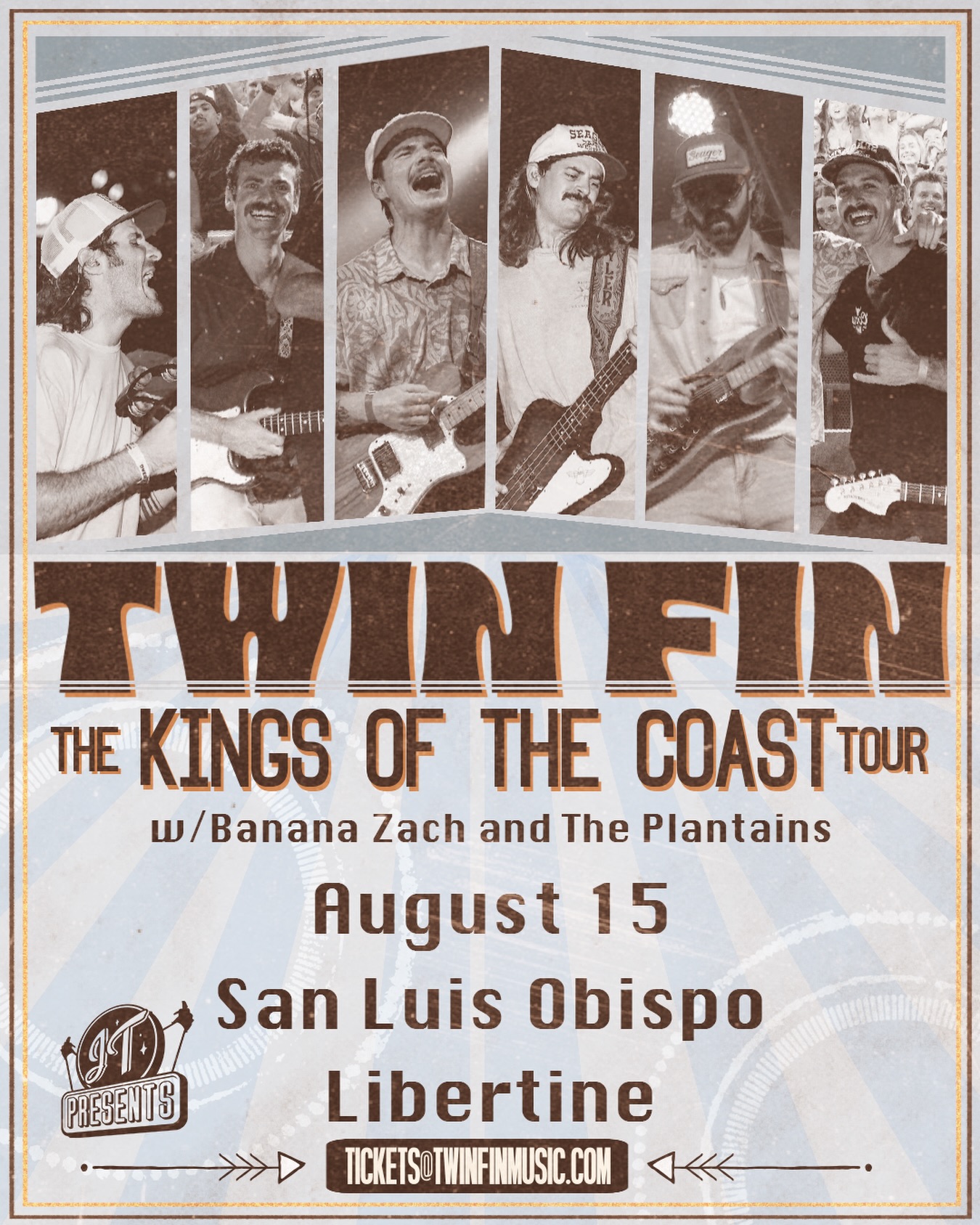 OFFICIAL low ticket warning!!! Twin Fin is coming to Libertine