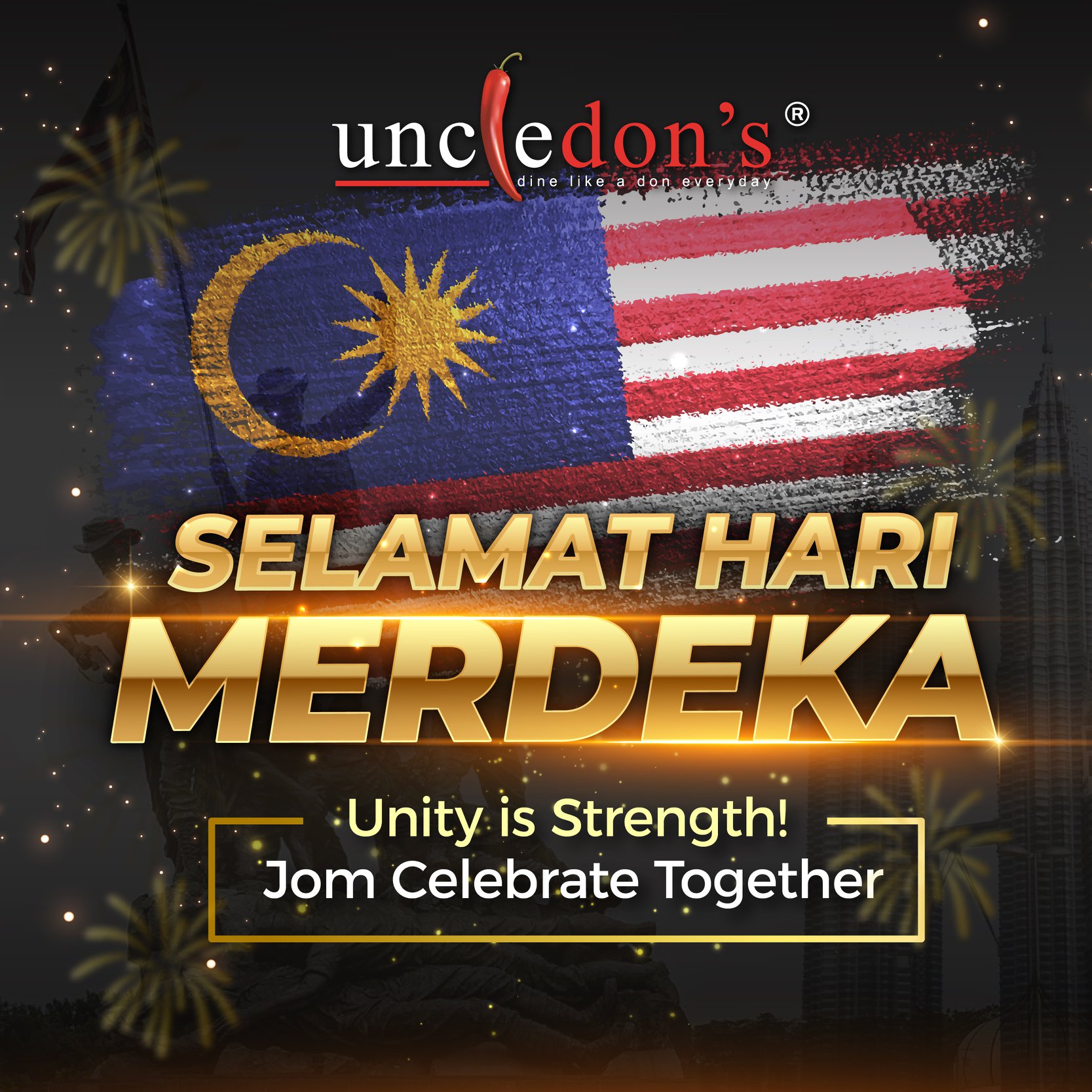 Selamat Hari Merdeka!!! 🎆 🎆 🎆 63... - Uncle Don's Malaysia