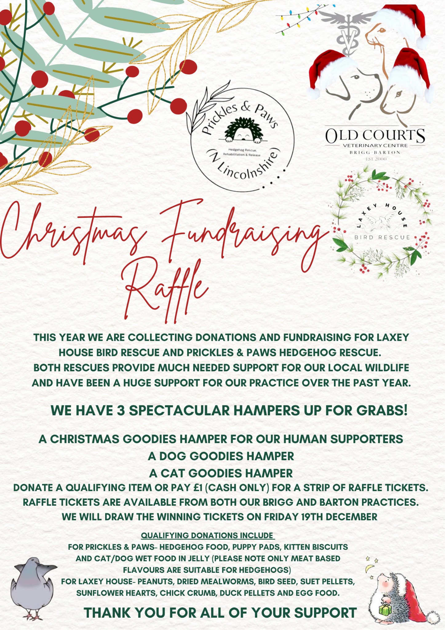 Old - 🎅🎄 Christmas raffle tickets available from both our Brigg and ...