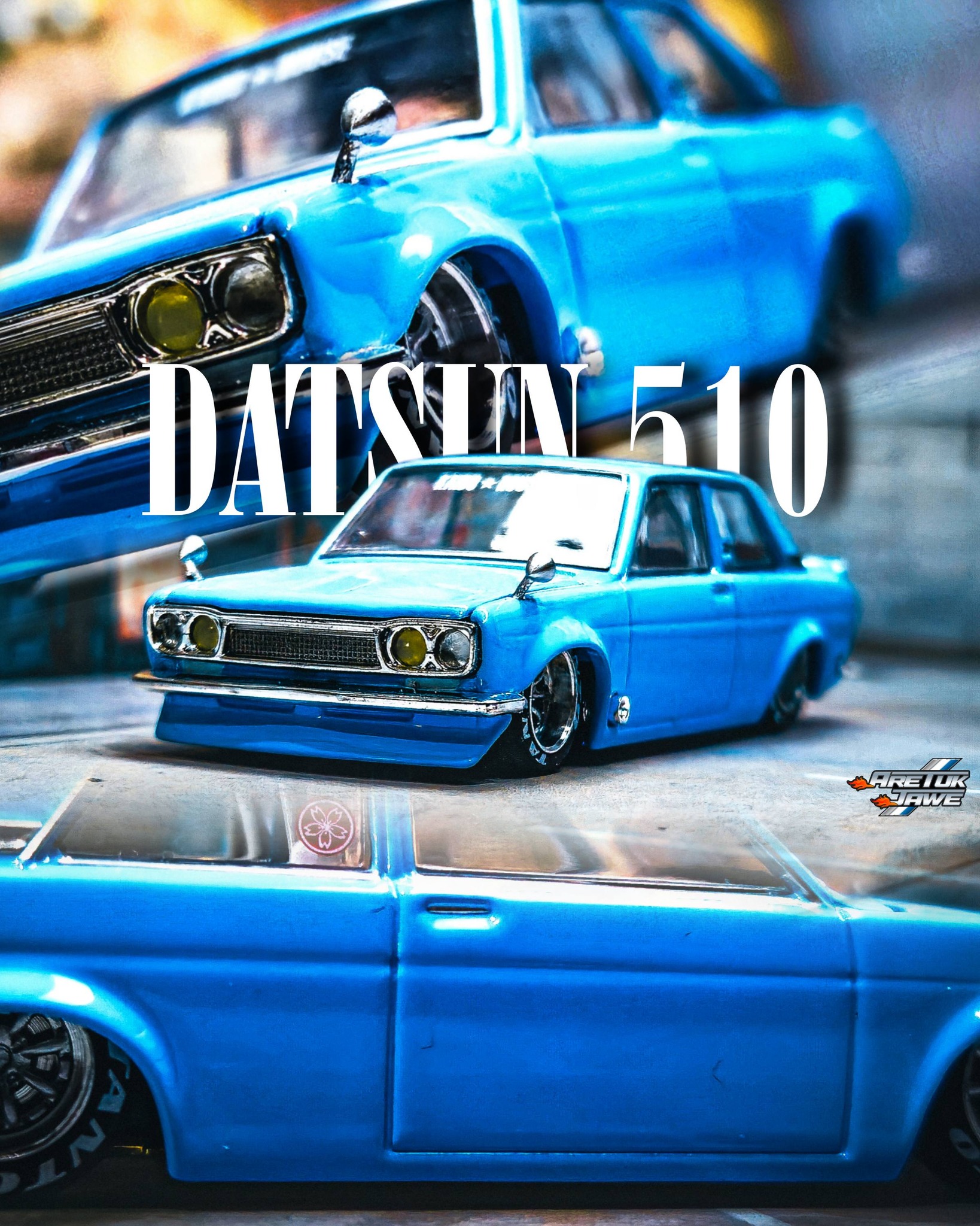 KHMG041 Datsun 510 Street Tanto V1 and KHMG042 Datsun 510 Street