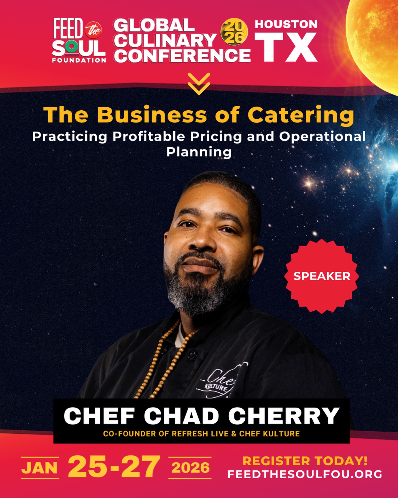 Chef - Excited to share that the Co-founder of Refresh Live and Chef ...
