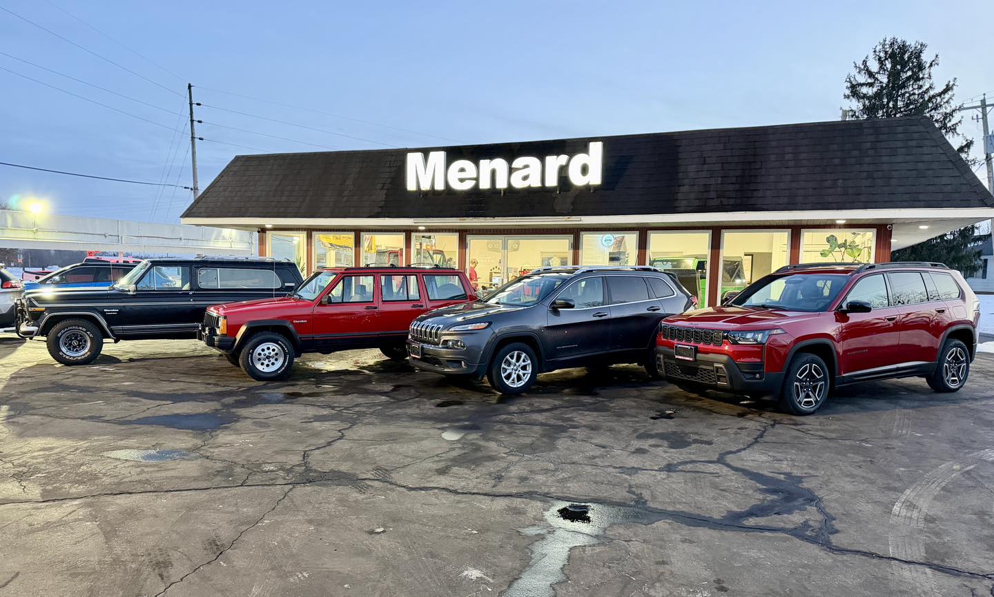 🕰️52 YEARS OF JEEP CHEROKEE🕰️ Where... - Menard Auto Sales | Facebook