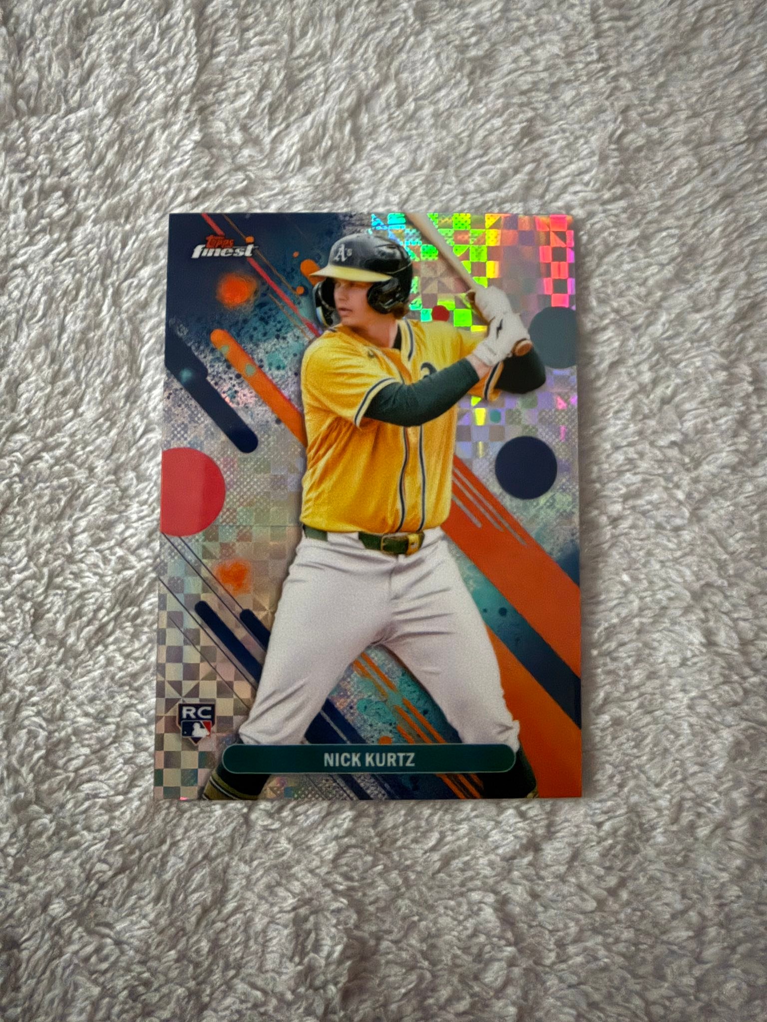 2025 Topps Chrome Gilded Nick Kurtz RC rookie auto