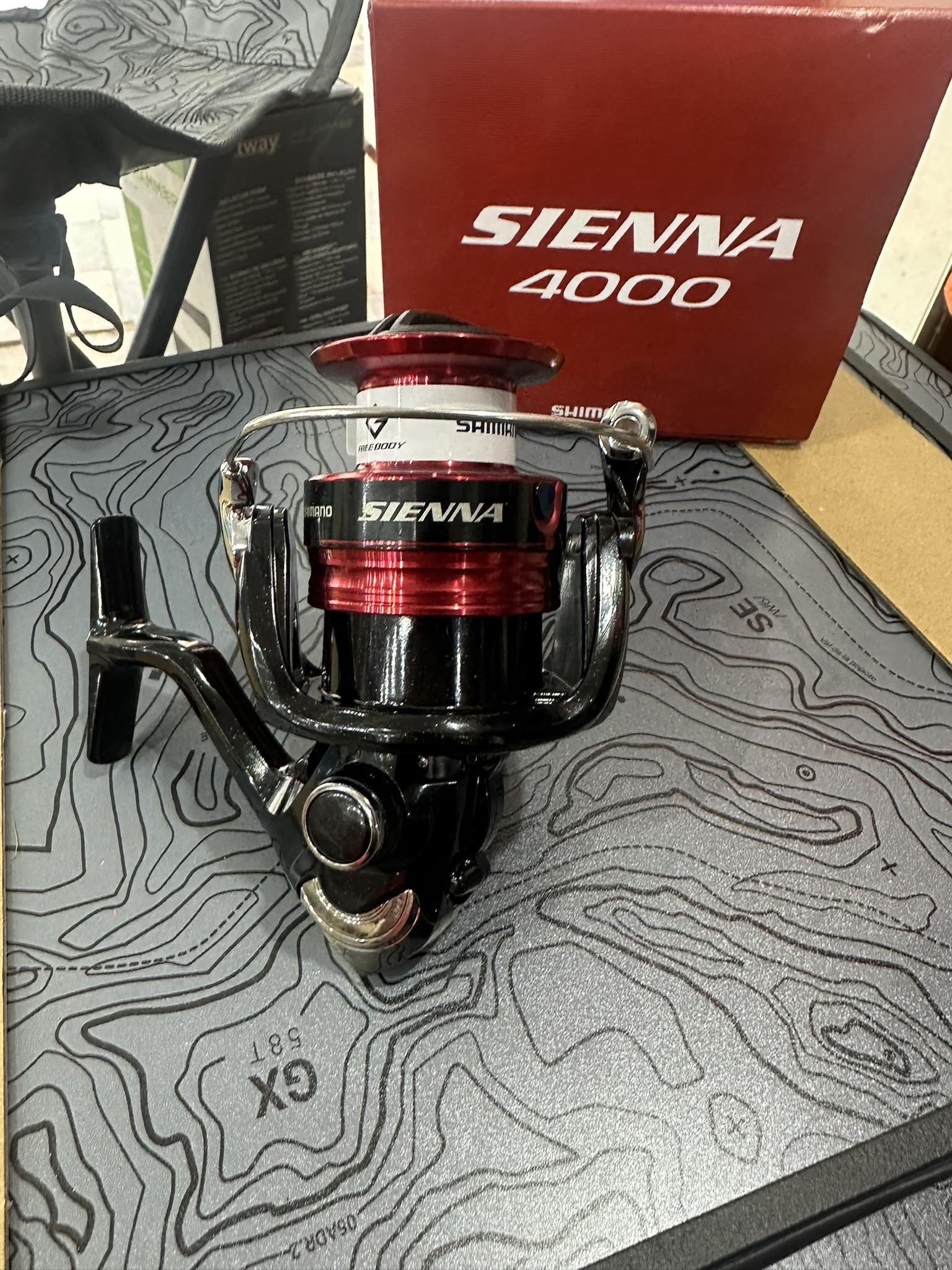 moulinet shimano sienna 4000 FG Clam Spinning Reel (SN4000FGC) Fishing : Sports & Outdoors reverse with zero backplay moulinet shimano sienna 4000