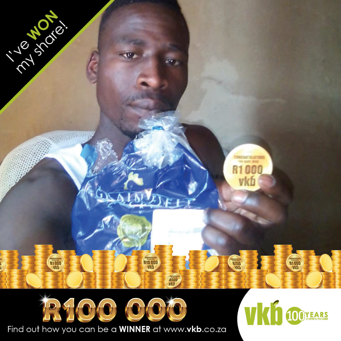 VKB Group - Congratulations to Phakamani Ndlela from Tongaat who found ...