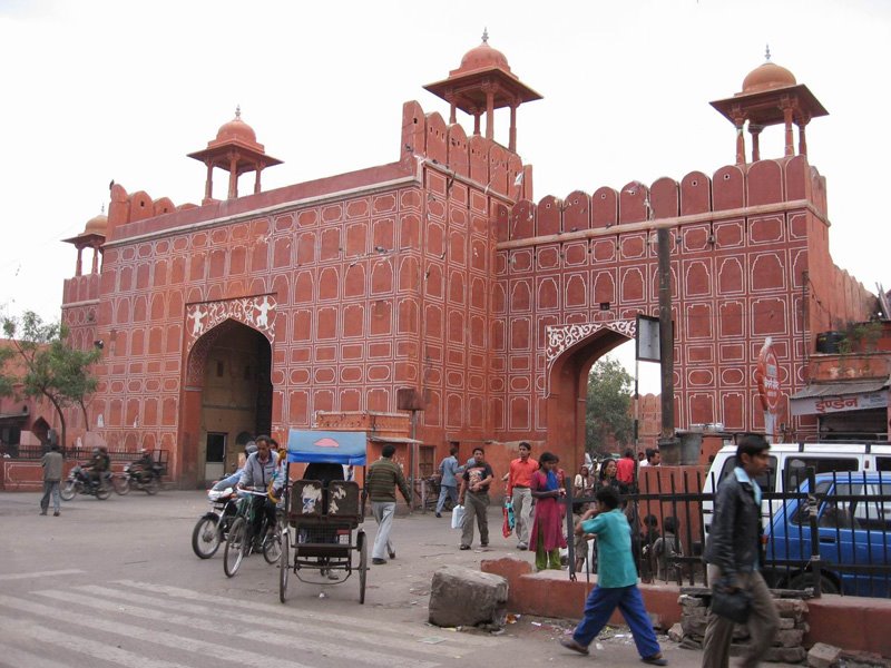 Jaipur - Ajmeri Gate: It is a massive entrance to the walled city. It ...