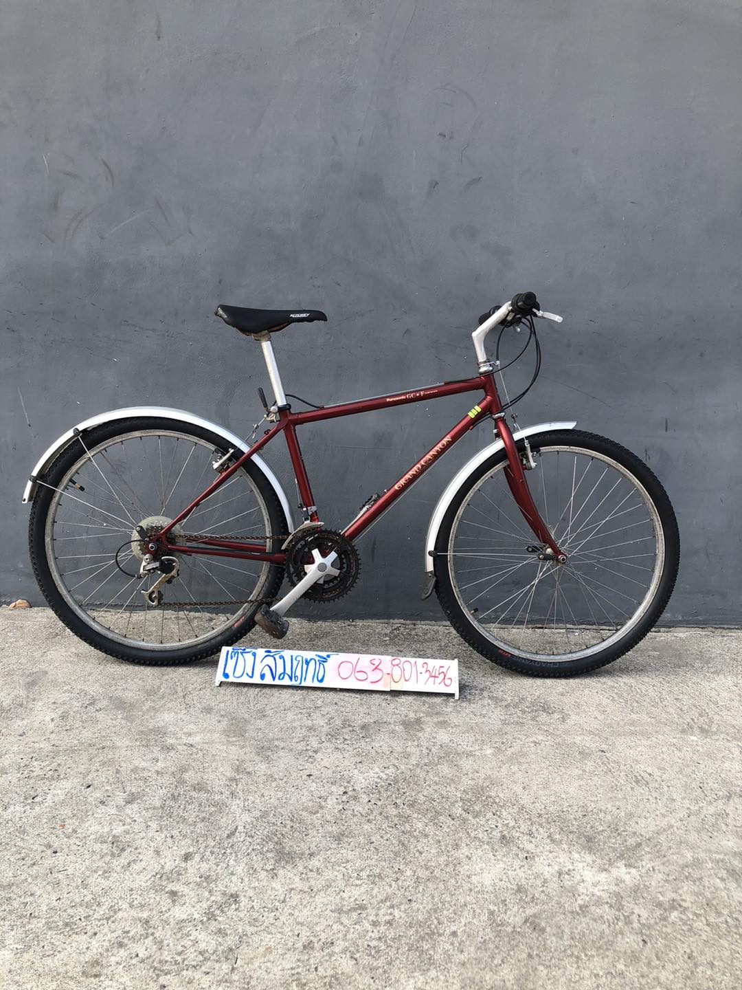 ขายแล้ว))PANASONIC GRAND CANYON MTB26” ท่อเข้าสักซ์ มีบังโคลนราคา