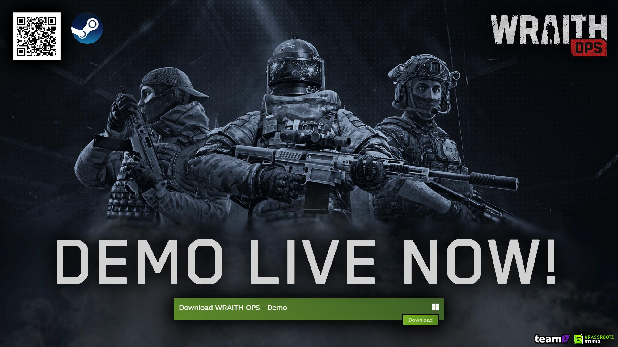 Team17 - Play Wraith Ops Demo NOW ahead of #SteamNextFest... | Facebook
