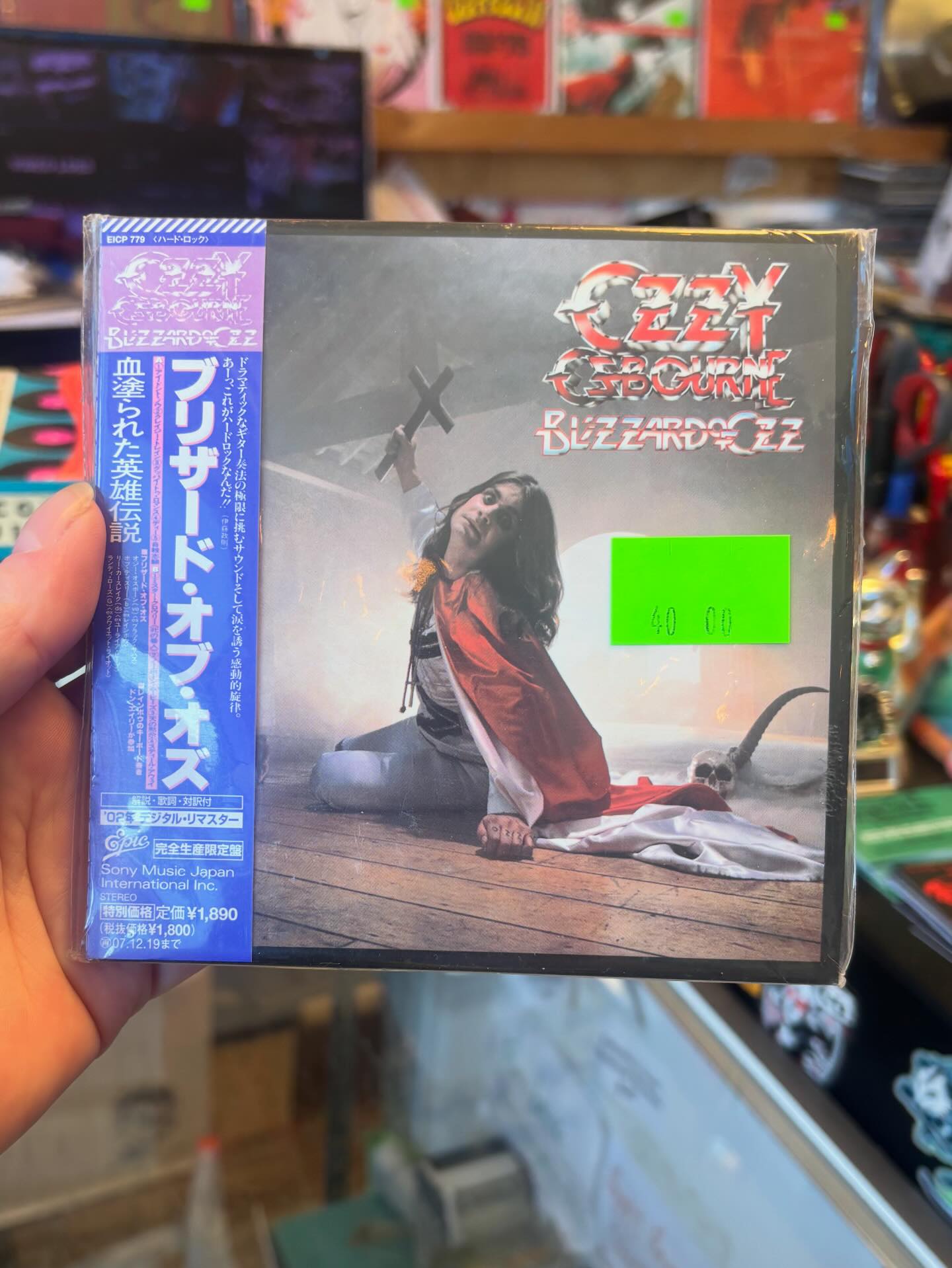 Tons of CDs going out including some rare Ozzy CDs! #ozzyosbourne 