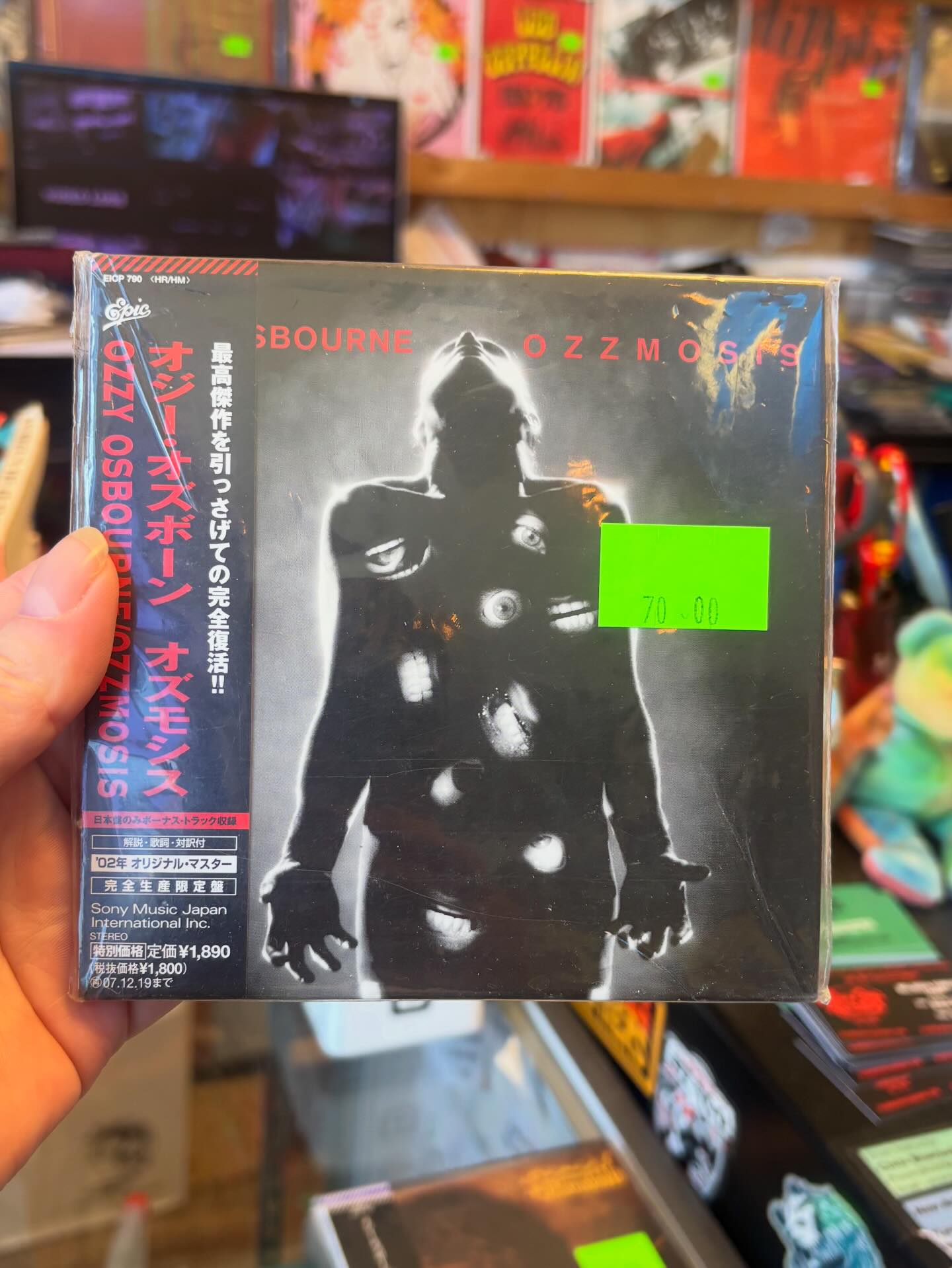 Tons of CDs going out including some rare Ozzy CDs! #ozzyosbourne 