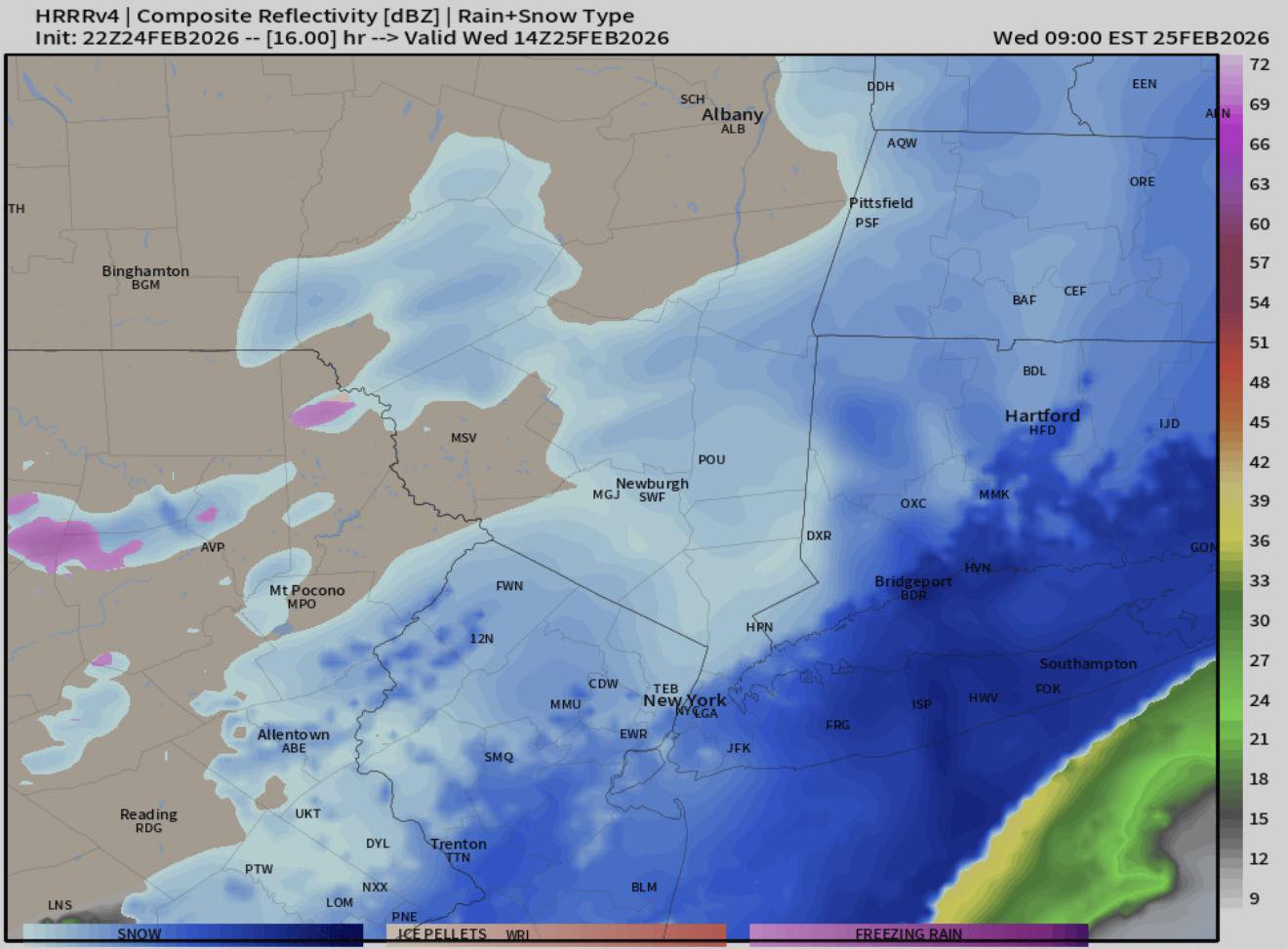 ⚠️ ️Morning Snow Update ️⚠️ February... - Islandwide Weather | Facebook