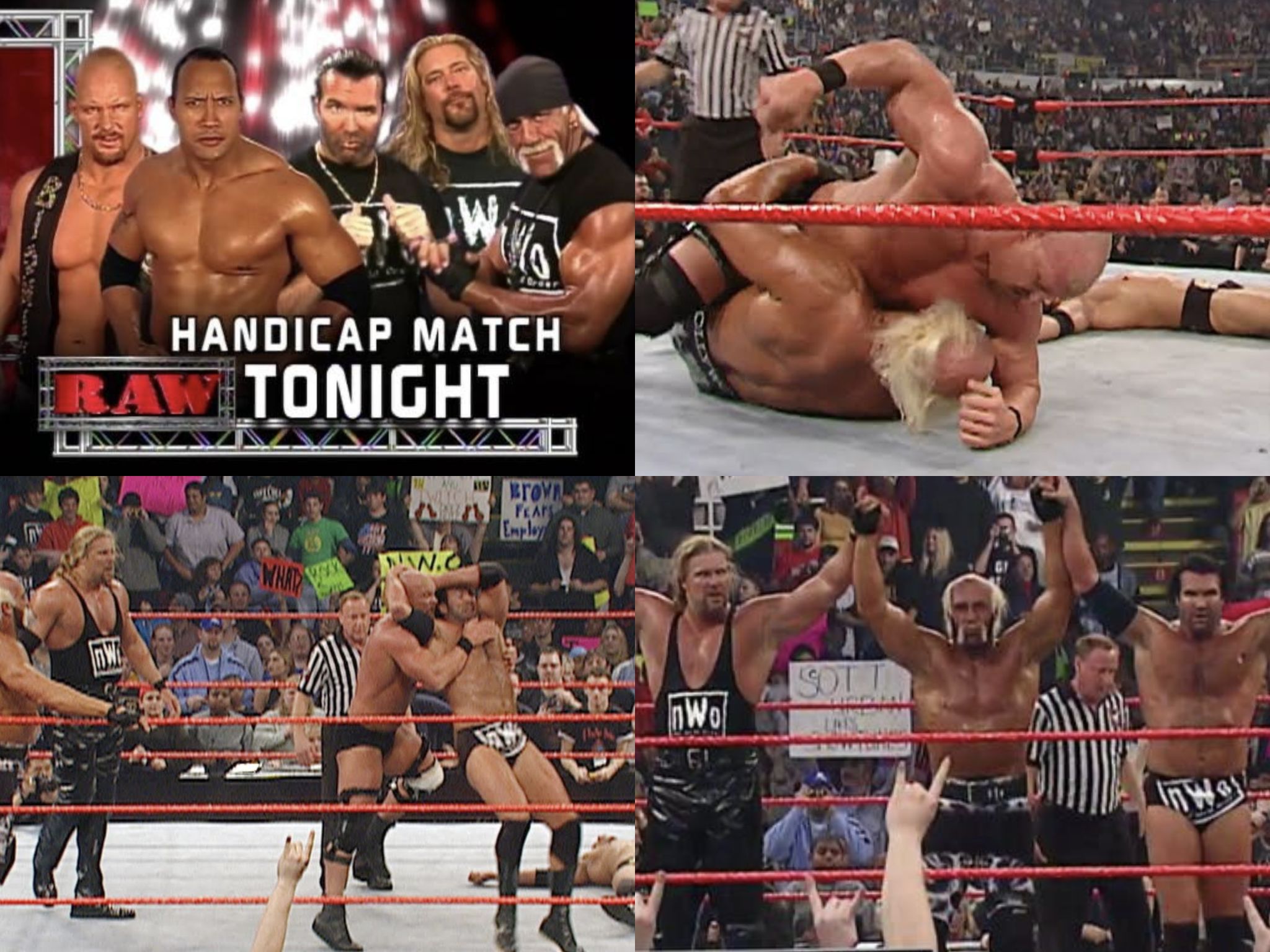 11th Mar 2002: nWo (Scott Hall, Kevin Nash and Hollywood Hogan