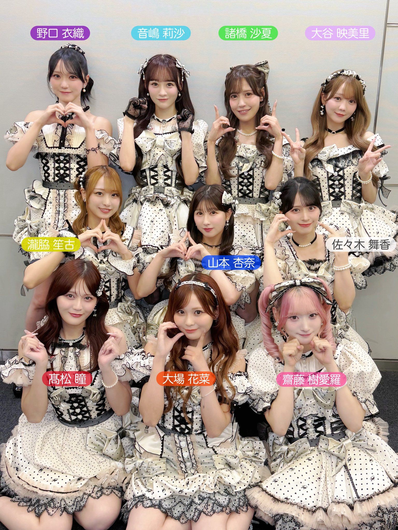 =LOVE イコラブ 音嶋莉沙 山本杏奈 瀧脇笙古 赤背景 生写真 3種コンプ イコールラブ - イコールラブ added a new photo.