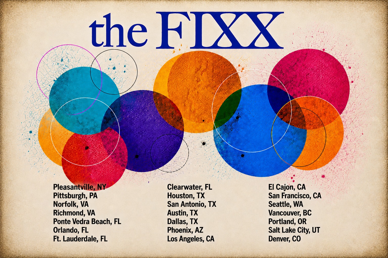 The #FIXXlive in #concertthis #summer. Let's go