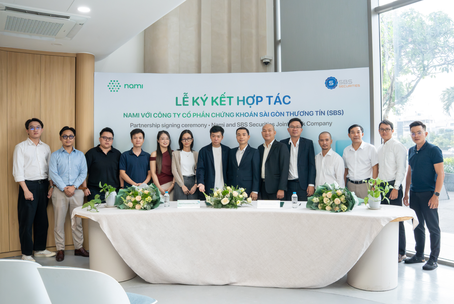 Nami - Nhìn lại những khoảnh khắc trong lễ ký kết hợp tác... | Facebook