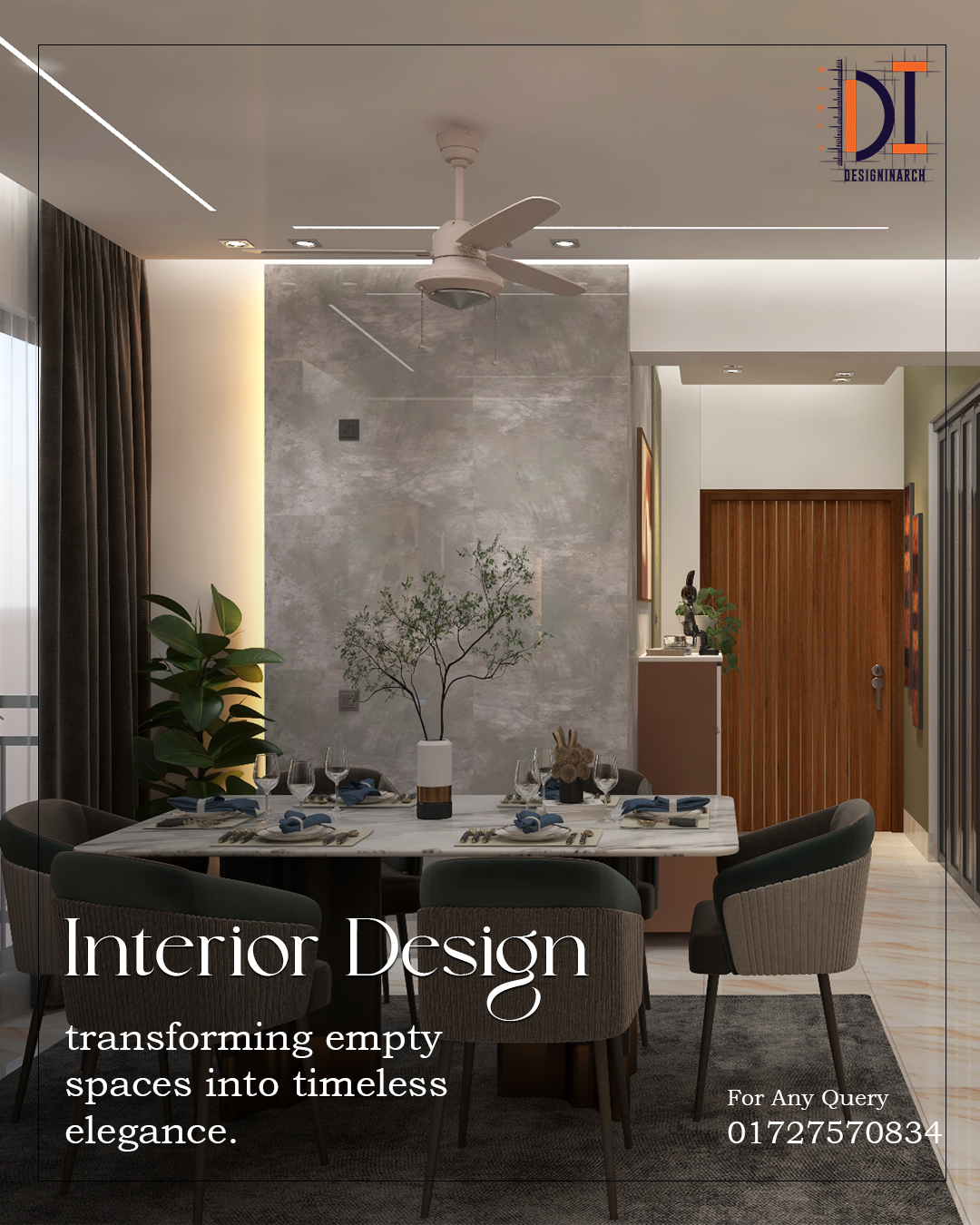 Design - Caption: Transforming empty spaces into timeless elegance ...