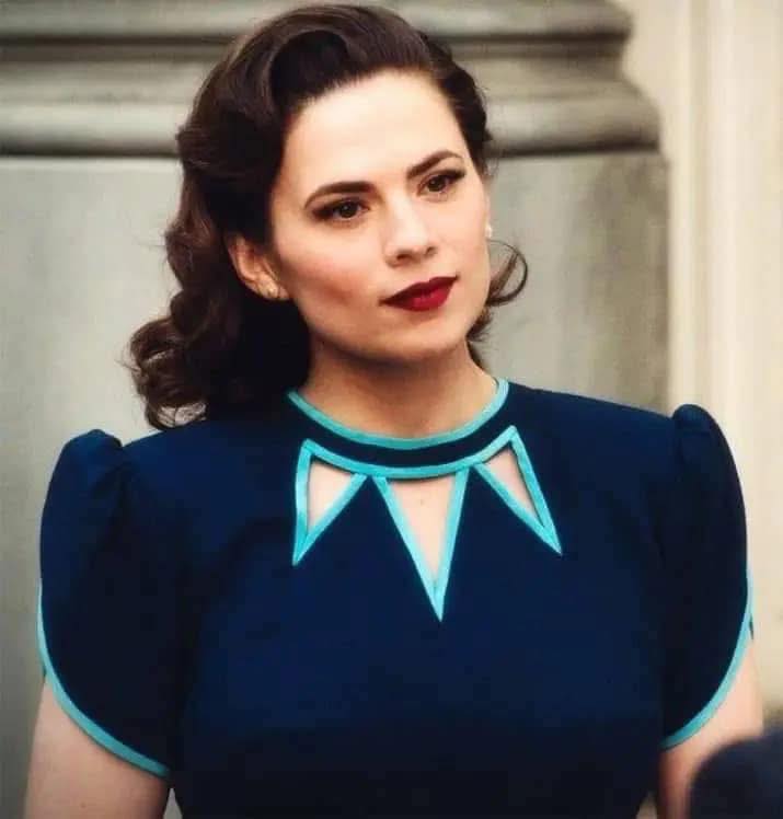 blue dress with buttons Pre-Sale] 1940s Pearl Darlene Simple birthday dress🤍🤍 Dress wear to work Color:BLUE STONE front closure Cap sleeves