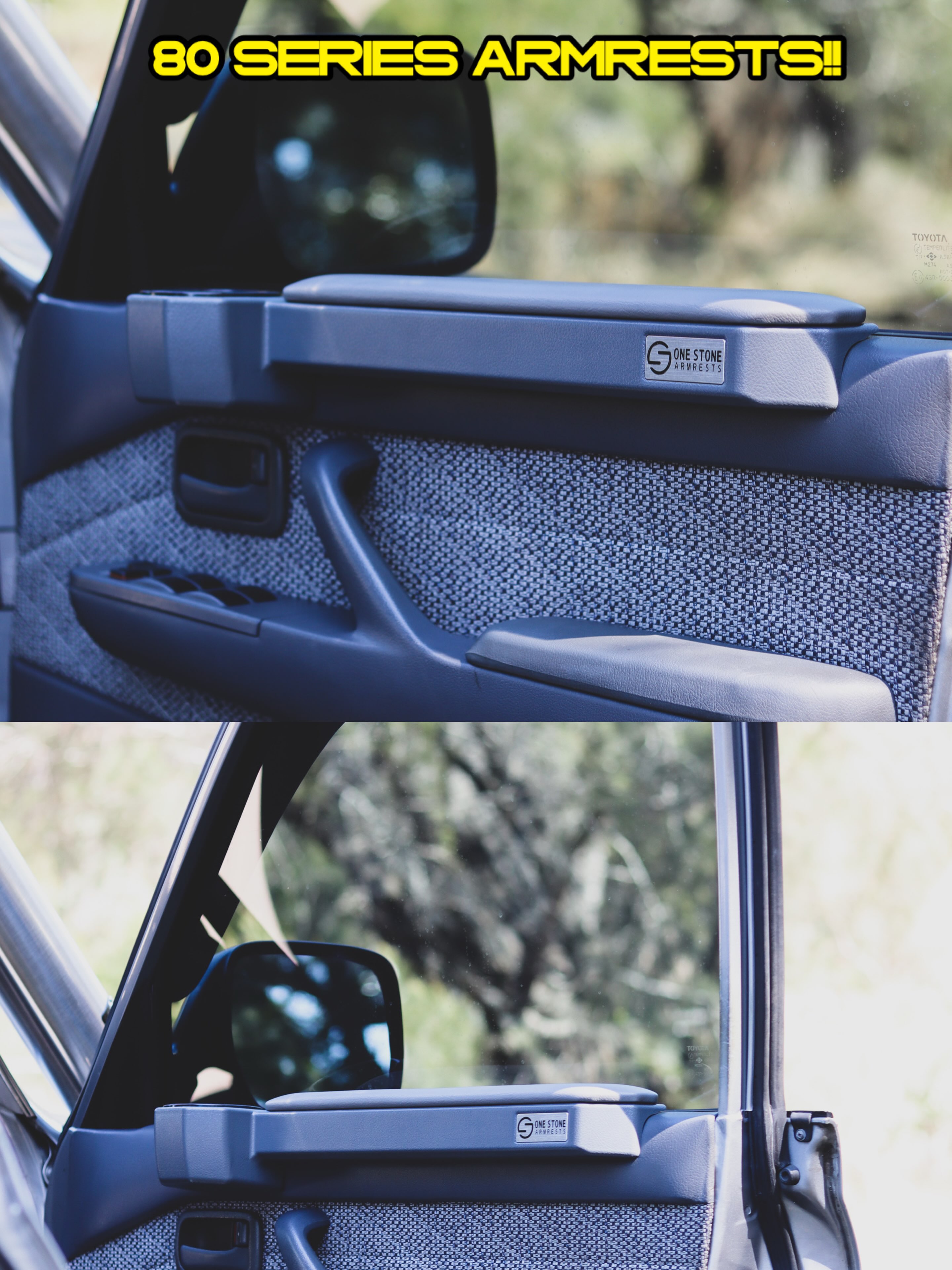 ONE STONE ARMRESTS アームレスト ドアポケット One Stone Armrests