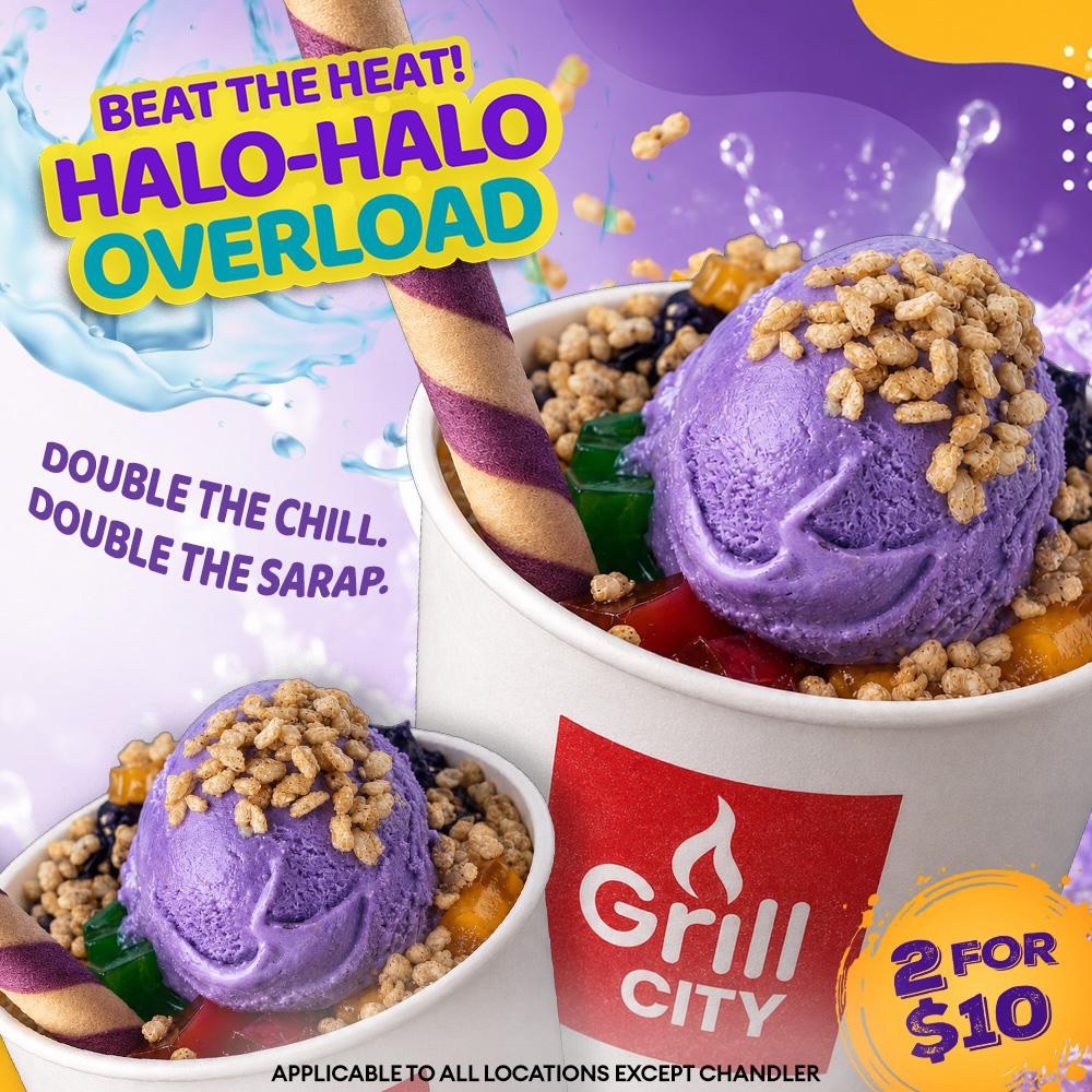 HALO HALOの不思議なレストラン PCSP限定 Seafood - Beat the heat with a Halo-Halo treat! 2 for $10 for a