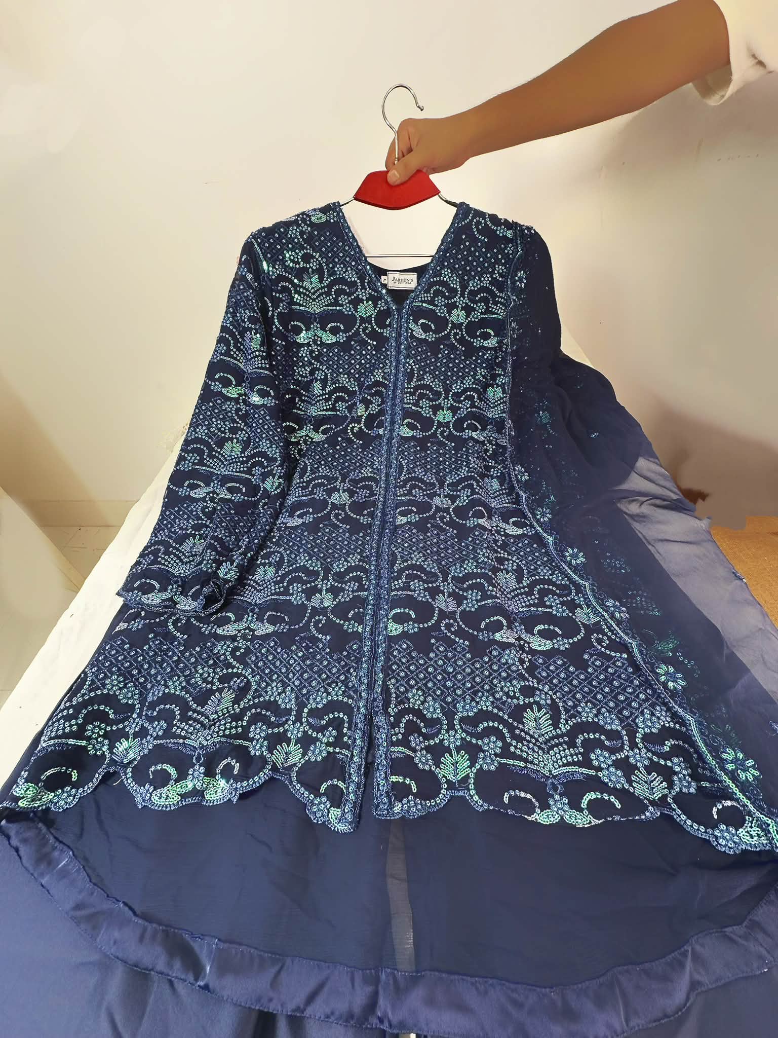 Brand new arrival!! original Pakistani stich sara ra styles dress in budget frindly price Luxury chiffon Size S,M,L,XLL 36,38,40,42,44,46 WIDE LEG SKIRT STYLE SILK PANT With Real picture Ready in