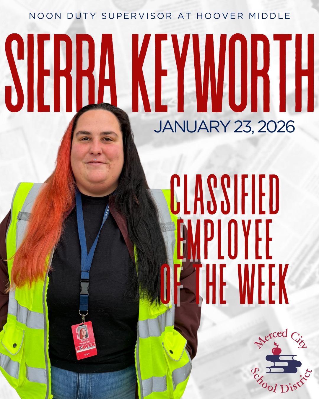 Merced - Sierra has proudly served the District for six years, filling ...